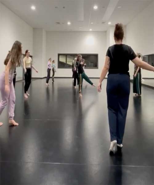 Illustration danse contemporaine